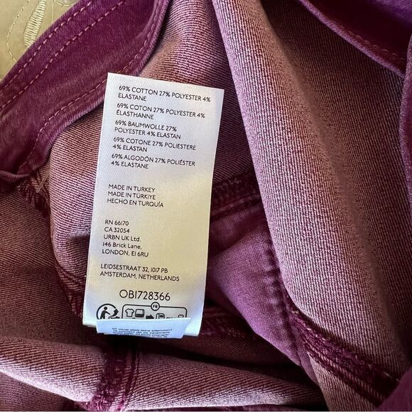 Anthropologie Pilcro High Rise Crop Flare Pants NEW Size 34 - Picture 11 of 11